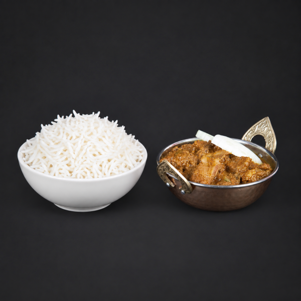 Lamb Curry with Rice